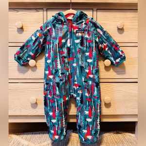 Patagonia baby bunting 3-6months